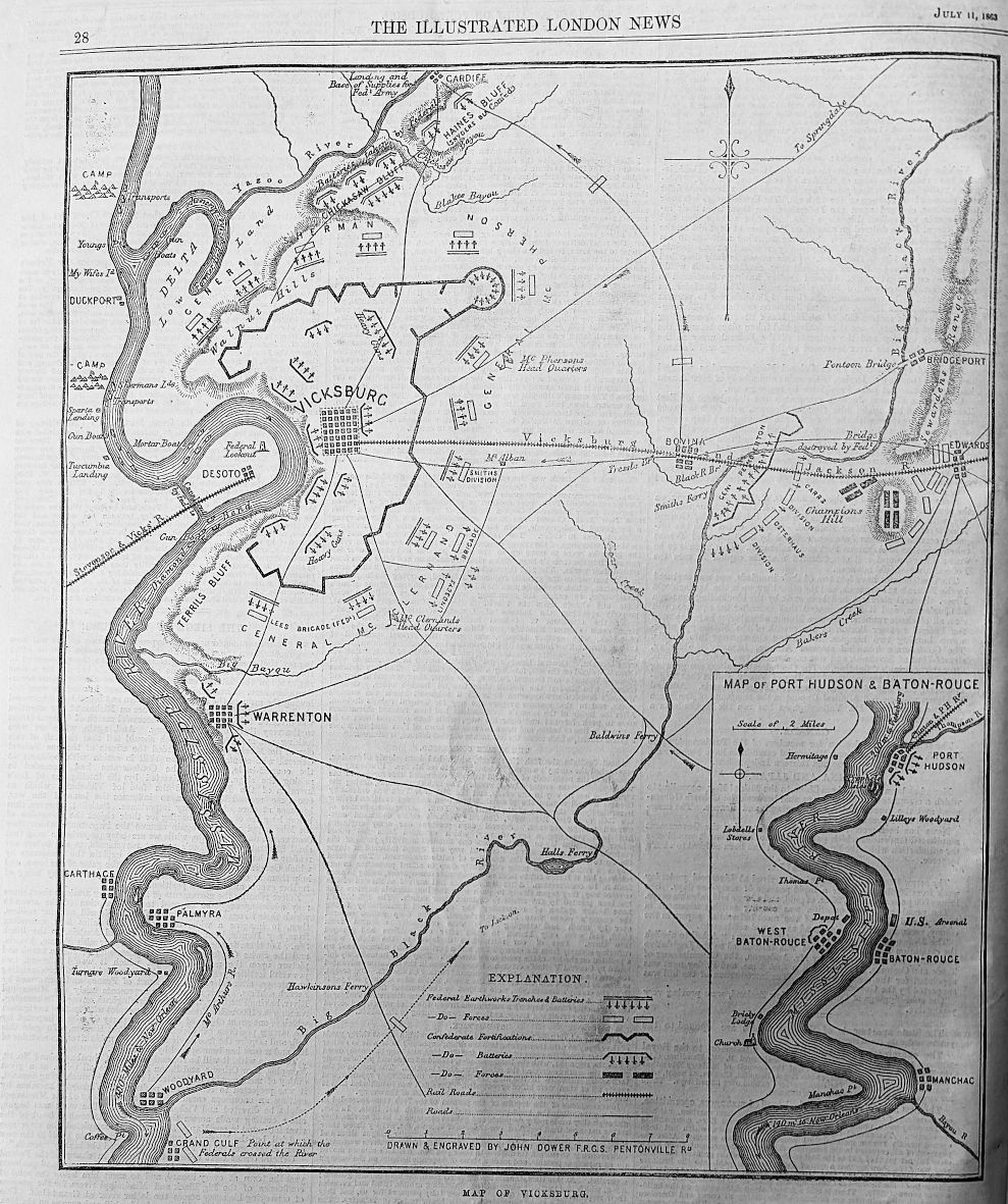 map of vicksburg